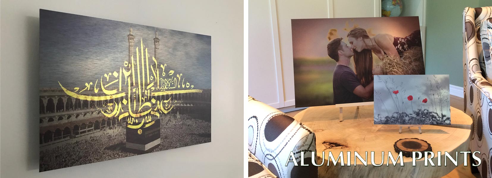 Brushed Aluminum Prints